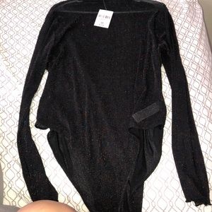 Black sparkly jumpsuit
